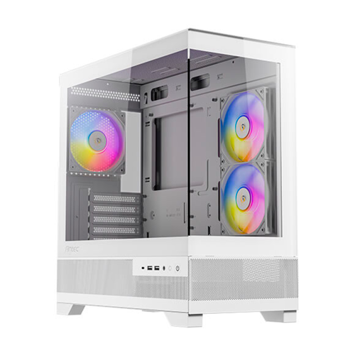 Gabinete Antec CX500M ARGB, Mini-Tower, Micro-ATX/Mini-ITX, USB 3.0, 3 Ventiladores Instalados, Blanco, CX500M ARGB WHITE