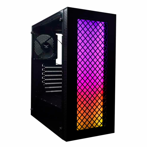 Gabinete Evotec Beijingi EV-1020, Cristal Templado, Mini-Tower, ATX/Micro-ATX/Mini-ATX, USB 3.0/2.0, Sin Fuente, 3 Ventiladores Instalados, Negro, EV-1020