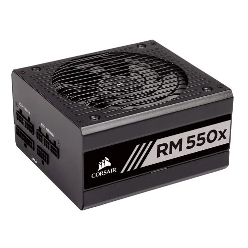 Fuente de poder Corsair RM 550X, 80 Plus Gold, Full Modular, 550W -, CP-9020177-NA