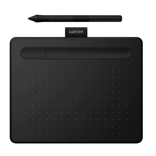 Tableta Digitalizadora Wacom Intuos S Bluetooth, Negra, 3 software Incluidos, CTL4100WLK0