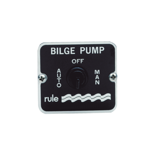 RULE 45 Switch de tres posiciones para control de bombas de achique de 12 o 24 Vcd.