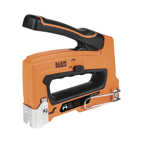 KLEIN TOOLS 450-100 Grapadora para Cables de Voz, Datos y Video (UTP) a Madera, Tablaroca. Compatible con grapas 450-001, 450-002, 450-003