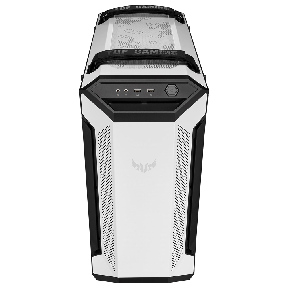 Gabinete Gamer Asus TUF Gaming GT501 White Edition RGB Aura Sync, Cristal Templado, USB 3.1, E-ATX - Image 4