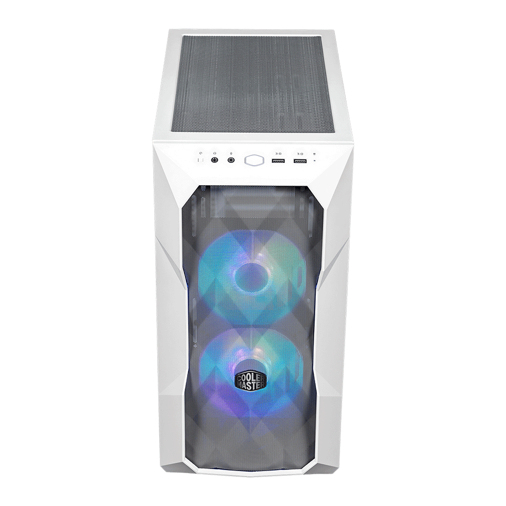 Gabinete Cooler Master Masterbox TD300 MESH, Cristal Templado, Aura Sync, USB 3.0, Audio HD, TD300-WGNN-S00 - Image 2