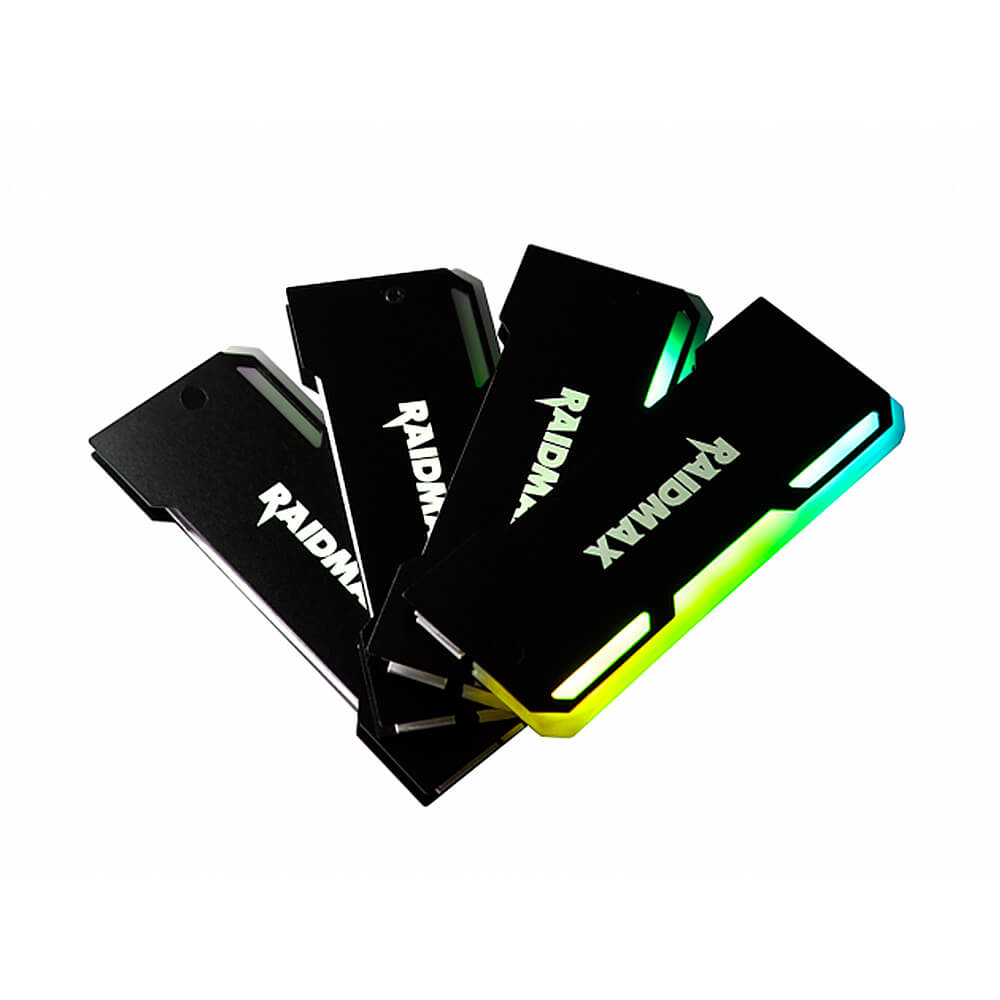 Disipador para RAM Raidmax MX-902F RGB Controlable por Software Aura Sync, RGB Fusion, MSI Mystic Light Sync y Razer Chroma - Image 3