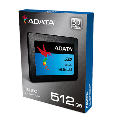 Unidad de estado solido SSD 512GB 2.5 SATA3 Adata SU800 ASU800SS-512GT-C /MAX. 1 X CLIENTE