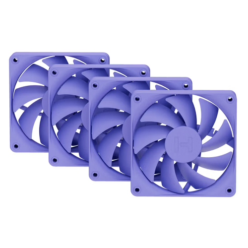 Kit 4 Ventiladores HYTE FA12, 4x120mm, Alto Rendimiento, Bajo Ruido, 1500 RPM, Taro Milk, FAN-HYTE-FA12-TM-4