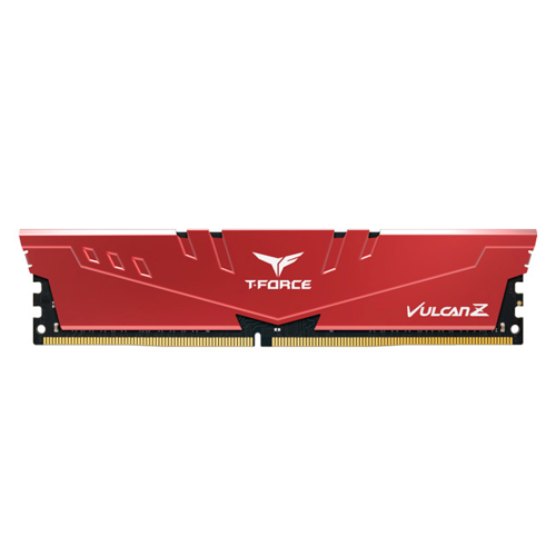 Memoria RAM Team Group T-Force Vulcan Z DDR4, 3200MHz, 32GB, Non-ECC, CL16, XMP, Rojo, TLZRD432G3200HC16C01 /MAX. 1 X CLIENTE