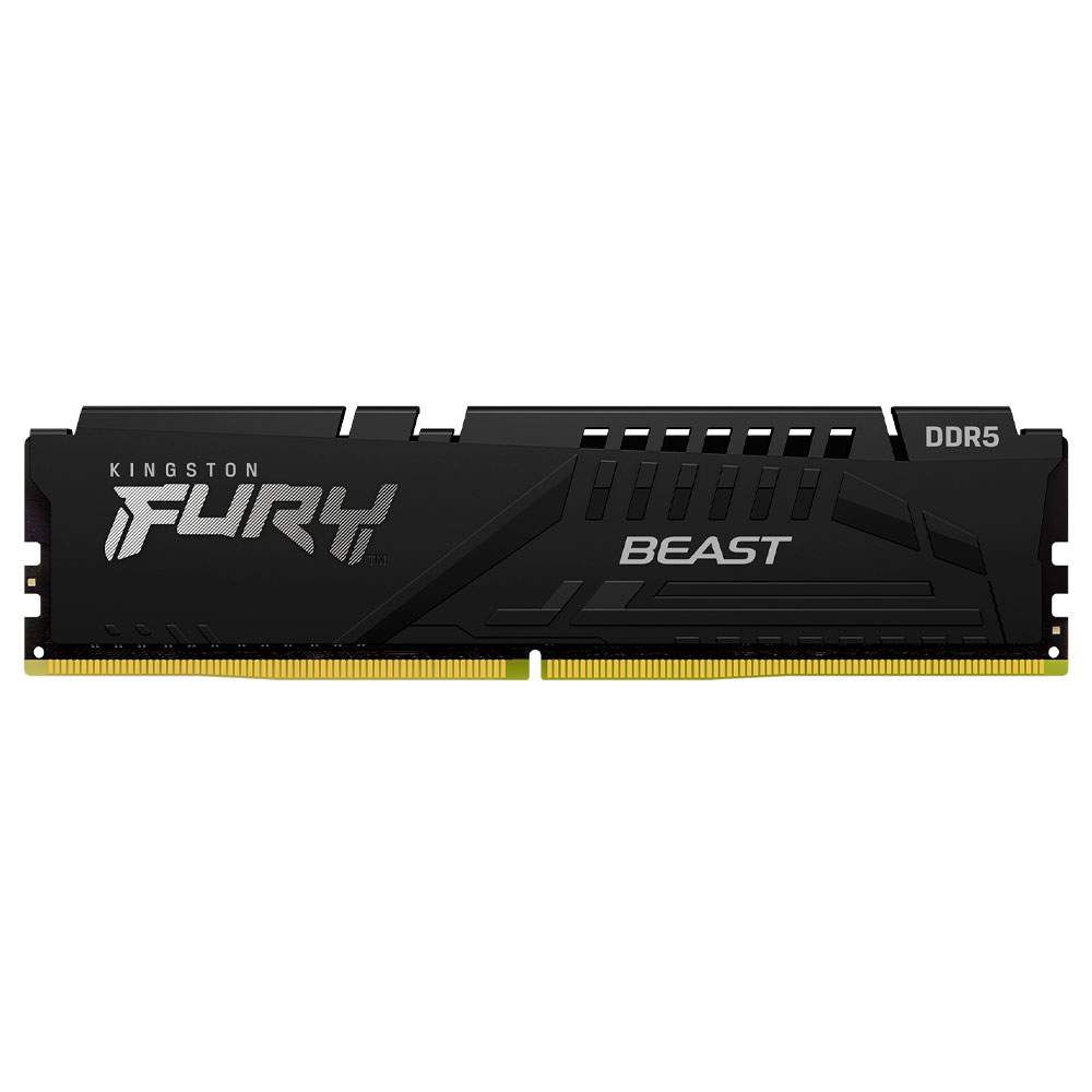 Memoria RAM 16GB DDR5 Kingston Fury Beast 5600Mhz, Un Modulo 16GB, XMP 3.0, KF556C40BB-16 /MAX. 1 X CLIENTE