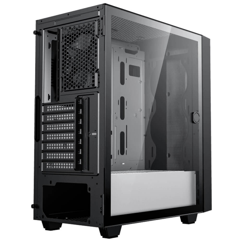 Gabinete Munfrost FULGOR BLACK, Cristal templado, ARGB, E-ATX - ATX - Micro ATX - Mini ITX, 1 Ventilador ARGB incluido, MFB, OFFMUNFROST - Image 6