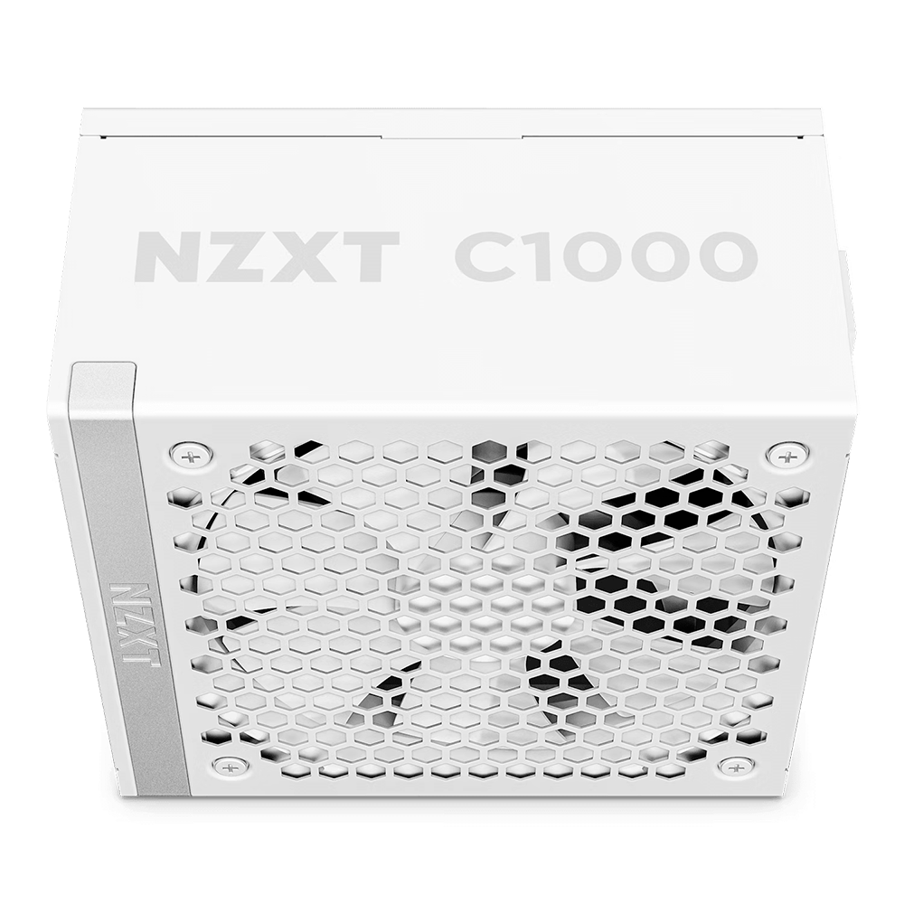 Fuente De Poder NZXT C1000, ATX 3.1, 1000W 80+ Gold, 40 Series Ready, Totalmente Modular, Listo para RTX serie 50, Blanco, PA-0G2BW-US - Image 5