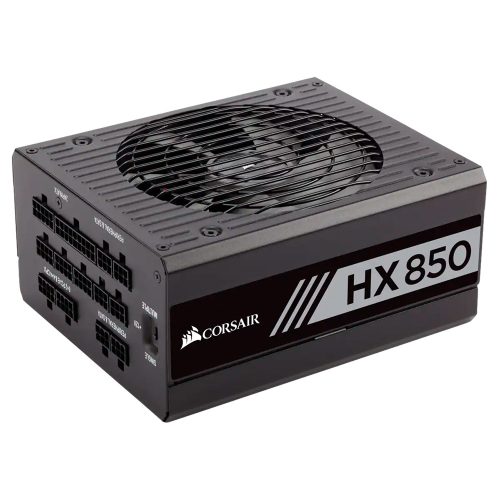 Fuente de Poder Corsair HX850 80 PLUS Platinum, 20+4 pin, ATX, 135mm, 850W, CP-9020138-NA
