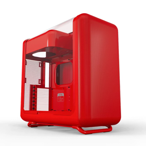 Gabinete Hyte X50, Mid Tower, ATX/EATX/Micro-ATX/Mini-ITX, 1x USB 3.2 Gen 2x2 Tipo-C, Vidrio Acústico Laminado, Wild Cherry, CS-HYTE-X50G-RR