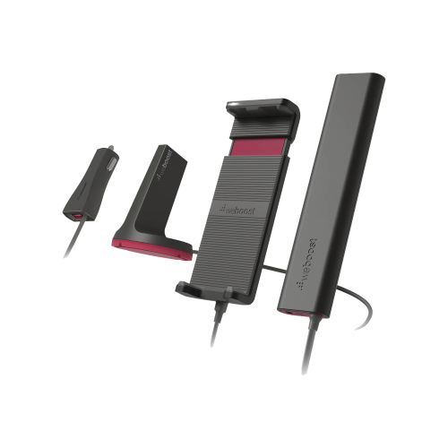 WILSONPRO, WEBOOST 470-135 Kit Amplificador de señal celular 4G LTE, 3G y VOZ. Especial para vehículos donde el conductor o copiloto requiere la mayor concentración de señal. Soporta un usuario y múltiples operadores.