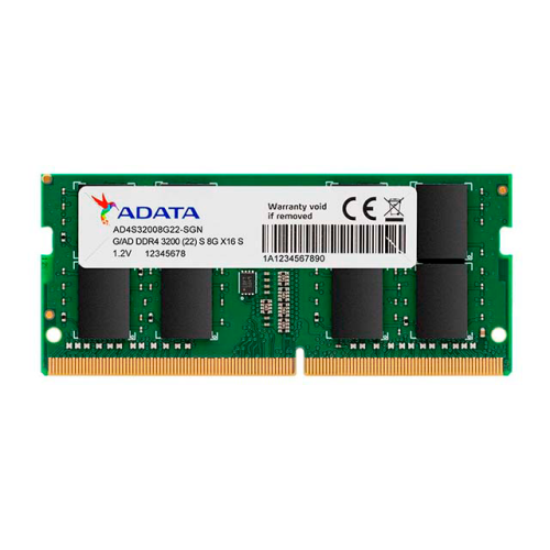 Memoria RAM 8GB Adata 3200MHz – DDR4 SO-DIMM