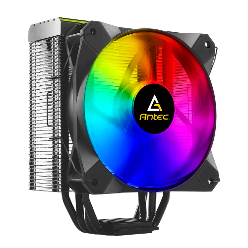 Disipador de Aire Antec A400 RGB, 120mm, 600RPM-1800RPM, Negro, A400 RGB