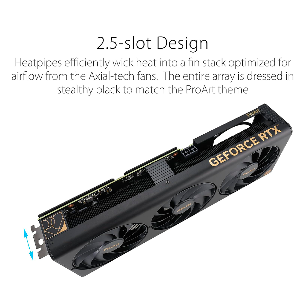 Tarjeta de Video Asus ProArt GeForce RTX 4060 Ti 16GB OC Edition GDDR6, PCIe 4.0, 16GB GDDR6, DLSS 3, HDMI 2.1a, DisplayPort 1.4a, PROART-RTX4060TI-O16G-GAMING - Image 5