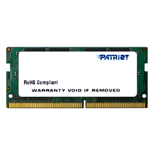Memoria RAM Patriot Signature DDR4, 2400MHz, 4GB, Non-ECC, CL17, SO-DIMM, PSD44G240081S /MAX. 1 X CLIENTE