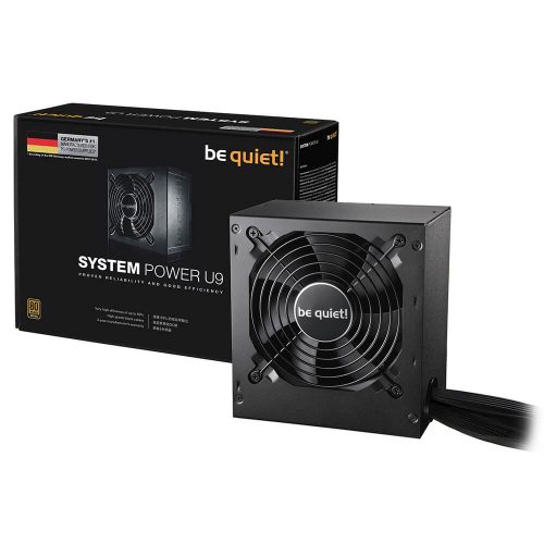 Fuente de poder 500W Certificacion 80+ Bronze Be Quiet! U9 - BN607