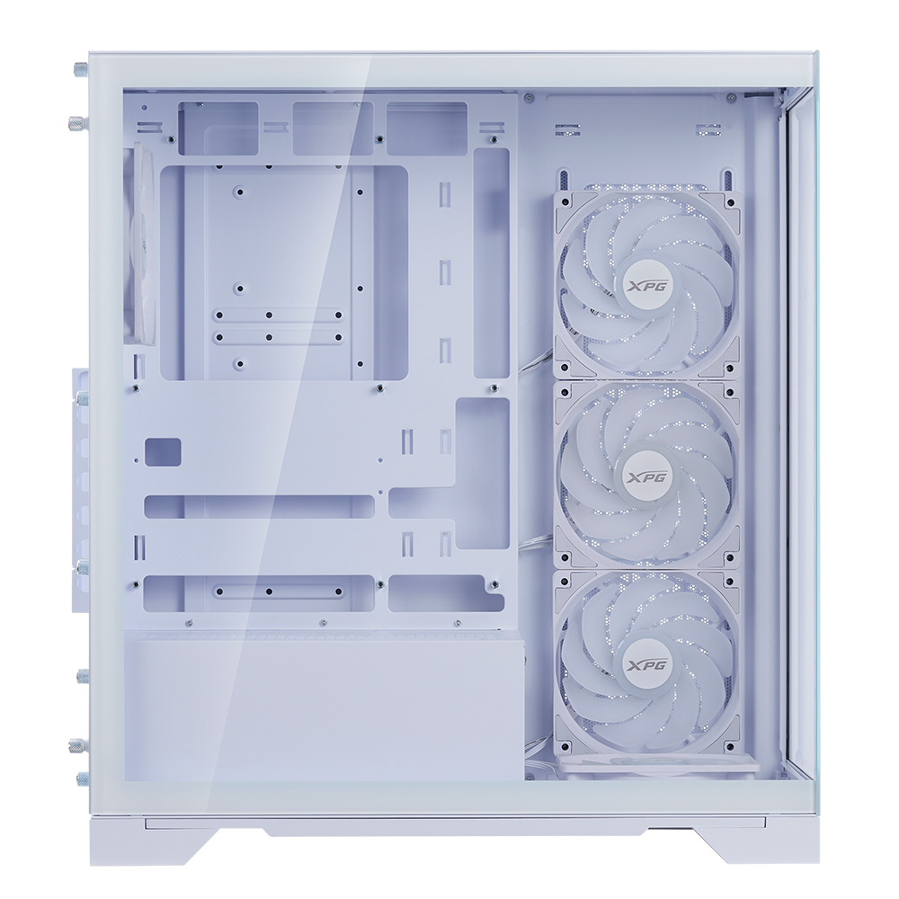 Gabinete XPG INVADER X BTF, Midi-Tower, ATX/Micro-ATX/Mini-ITX, USB 3.2, 5 Ventiladores Instalados, Blanco, INVADERBTFMT-WHCWW - Image 2