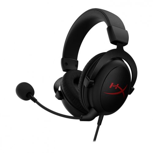 Diadema HyperX Cloud Core 7.1 con Microfono Alambrica Sonido Surround Virtual 7.1, 4P4F2AA /HX-HSCC-2-BK/WW