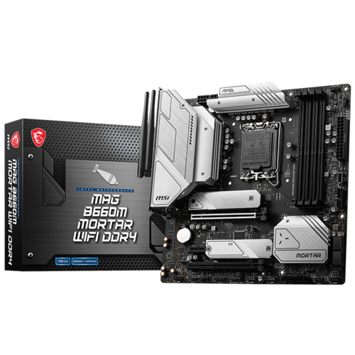 Tarjeta Madre MSI MAG B660M MORTAR WIFI DDR4, Socket LGA1700 Intel B660 Micro-ATX, DDR4, Intel Core 12th Generación