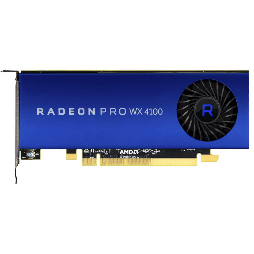 Tarjeta de Video AMD Radeon Pro WX4100 4GB GDDR5, 4x Mini DP
