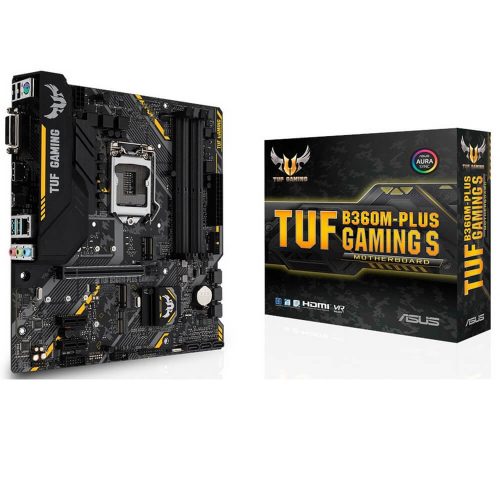 Tarjeta Madre Asus TUF B360M-Plus Gaming Socket 1151-V2 Intel B360 Micro ATX, DDR4