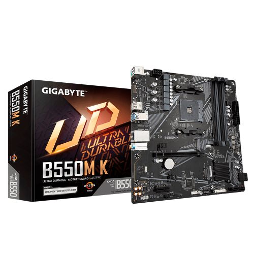 Tarjeta Madre Gigabyte Micro ATX B550M K (rev. 1.0), Socket AM4, AMD B550, HDMI, Up to 128GB DDR4, B550M K