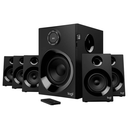 Home Theater Logitech Z607 5.1 Canales Bluetooth, USB, SD, 3.5mm Negro, 980-001315