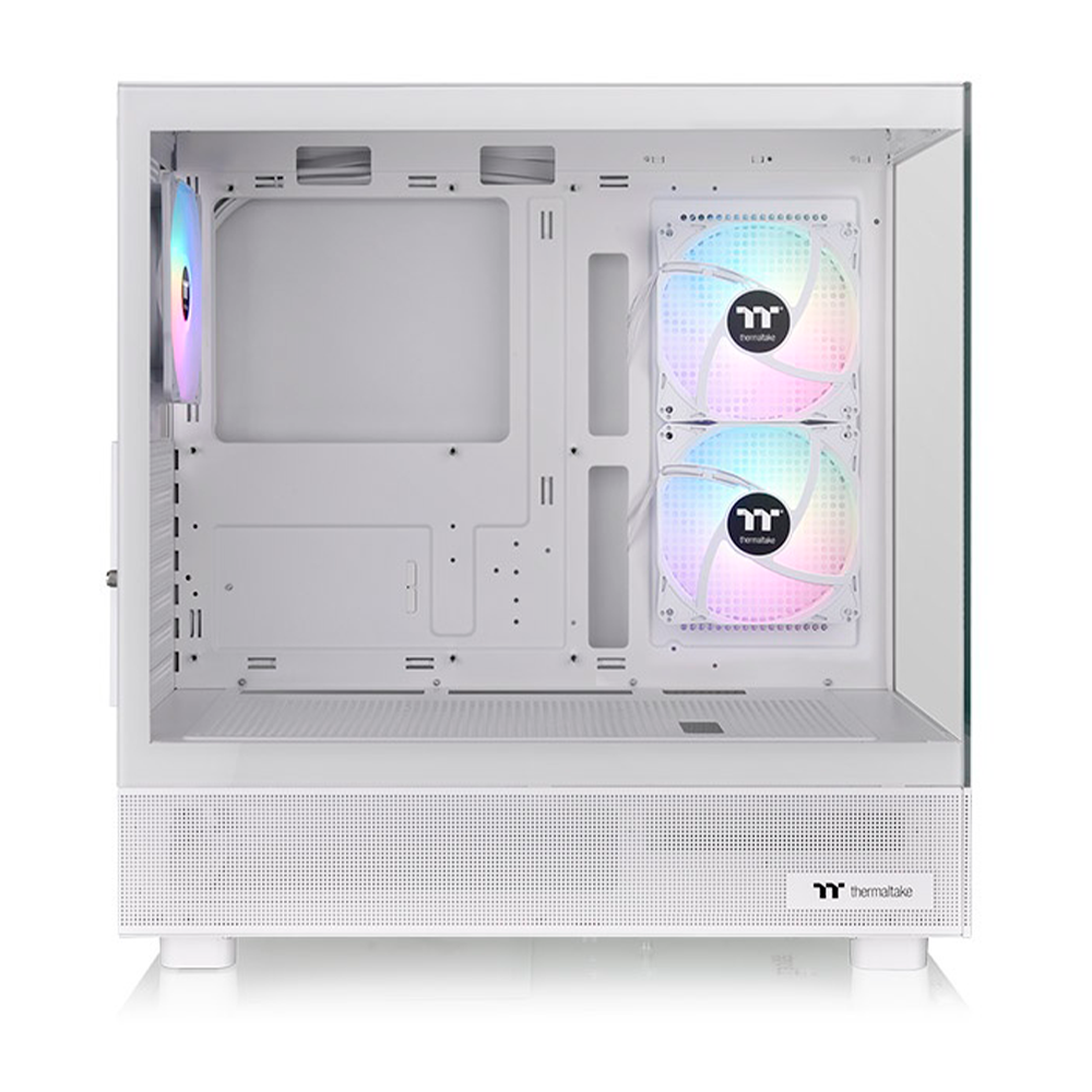 Gabinete Thermaltake View 270 TG ARGB Plus, Midi-Tower, Mini-ITX/Micro-ATX/ATX/E-ATX, USB 3.2, Sin Fuente, 3 Ventiladores ARGB Instalados, Snow, CA-1Y7-00M6WN-01 - Image 3