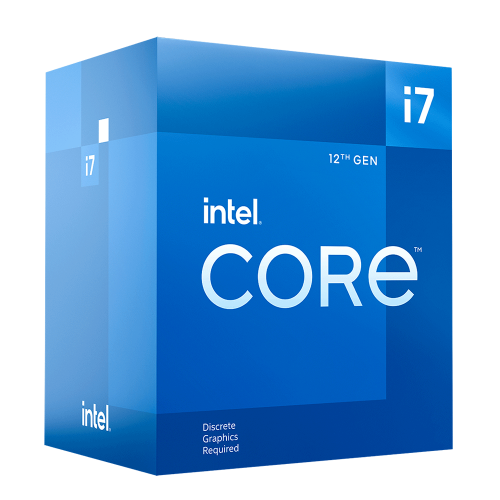 Procesador Intel Core i7-12700F 4.90GHz, 8 Nucleos Alto Rendimiento, 4 Nucleos Alta Eficiencia, 20 Threads, Socket LGA1700 - Intel 12TH Generación, Requiere Tarjeta de Video, BX8071512700F/ NAVIDAD