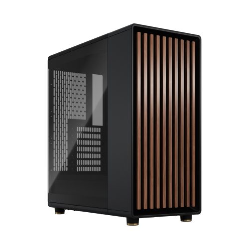 Gabinete Fractal North, Charcoal Black TGD, Mid-Tower, Mesh, 2 Ventiladores Incluidos, ATX, Micro ATX, Mini ITX Motherboard Supported, FD-C-NOR1C-02