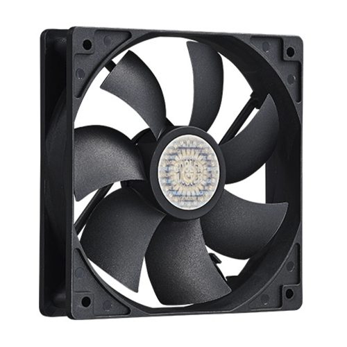 Ventilador para Gabinete 120mm NO LED Cooler Master Silent Fan SI2, 4 piezas, R4-S2S-124K-GP