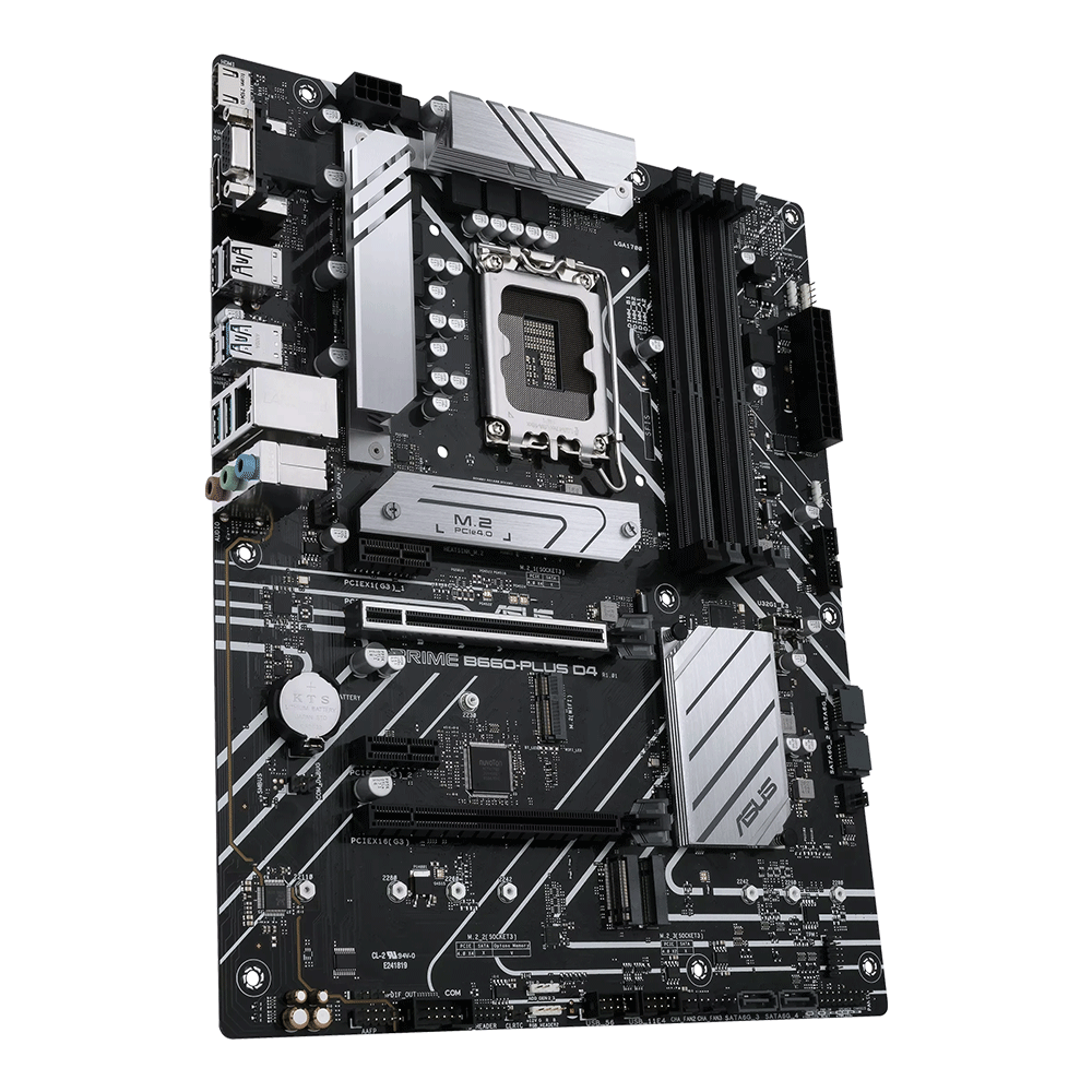 Tarjeta Madre ASUS PRIME B660-PLUS D4, Socket LGA1700 Intel B660 ATX, DDR4, Intel Core 12th Generación - Image 2