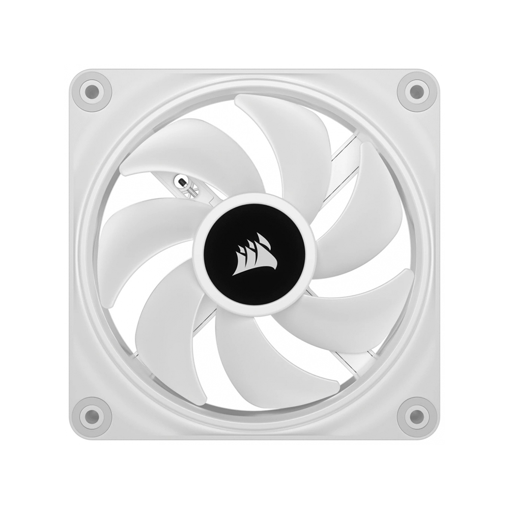 Kit 3 Ventiladores Corsair iCUE Link QX120 RGB, 120mm, 480-2400RPM, Blanco, 3 Ventiladores, CO-9051006-WW - Image 3