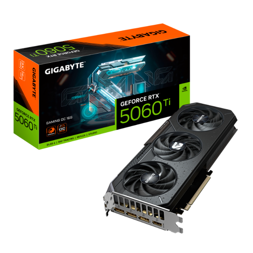 Tarjeta de Video Gigabyte NVIDIA GeForce RTX 5060 Ti Gaming OC Edition, 8GB 128-bit GDDR7, PCI Express 5.0, GV-N506TGAMING OC-8GD