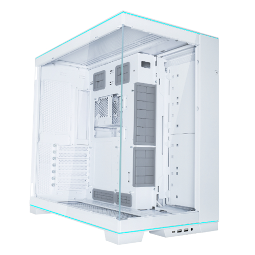 Gabinete Lian Li O11 Dynamic EVO RGB, Midi-Tower, ATX/Micro-ATX/ITX, USB 3.0, Cristal Templado, Sin Fuente, Blanco, O11DERGBW-US