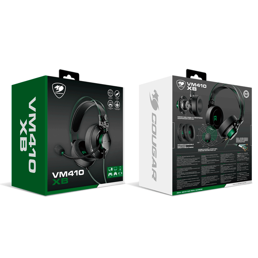 Diadema Gamer Cougar VM410 XBOX, XBOX, Nintendo Switch, Android - Image 8