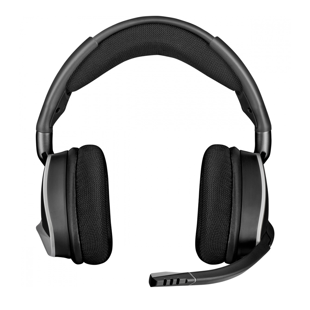 Diadema Gamer Corsair VOID RGB ELITE Wireless 7.1, Inalámbrico, USB, Plata, CA-9011209-NA - Image 2