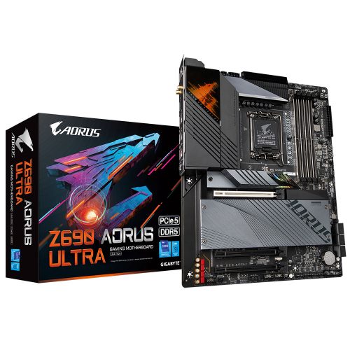 Tarjeta Madre Gigabyte Z690 AORUS ULTRA, DDR5, Socket Intel LGA1700 Intel Z690 ATX