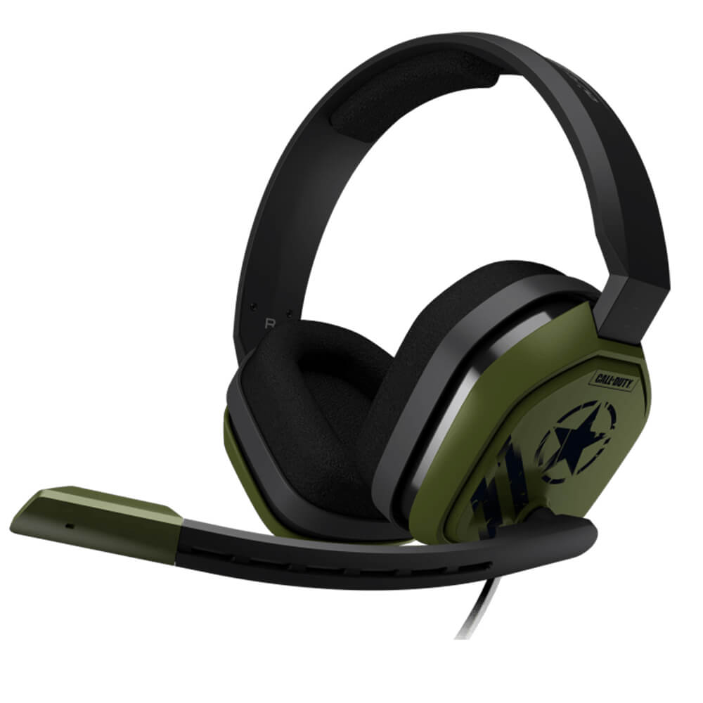 Diadema Gamer Logitech Astro A10 Edición Call Of Duty, Microfono, Jack 3.5mm, PS4 - XBOX, Black-Green - 939-001592 - Image 3