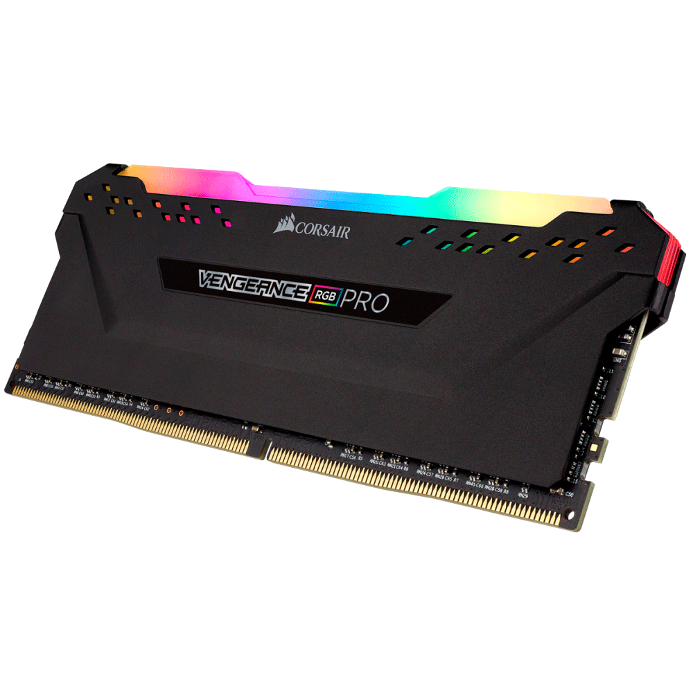 Memoria RAM DDR4 8GB 3200MHz Corsair Vengeance RGB PRO, 1 Modulo, Negro, CMW8GX4M1Z3200C16 /MAX. 1 X CLIENTE - Image 3