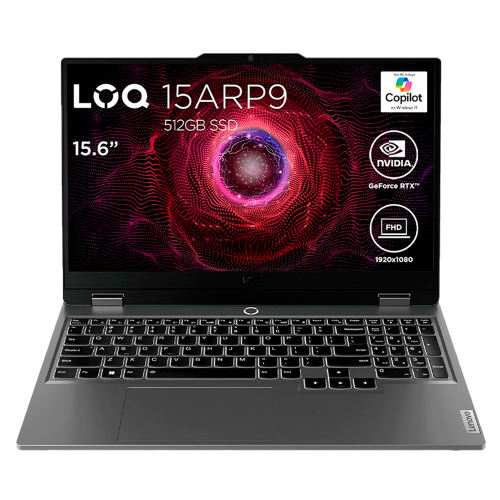 Laptop Gaming LENOVO LOQ 15ARP9, AMD Ryzen 5 7235HS, RTX 4050, 512GB SSD, 12GB, 15.6, FHD, LOQ 15ARP9/ NAVIDAD