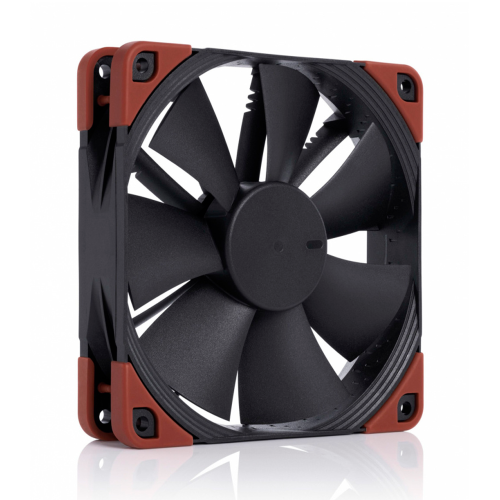 Ventilador Noctua NF-F12 IndustrialPPC, 120mm, 3000RPM, Negro/Café, NF-F12 INDUSTRIALPPC-3000 PWM