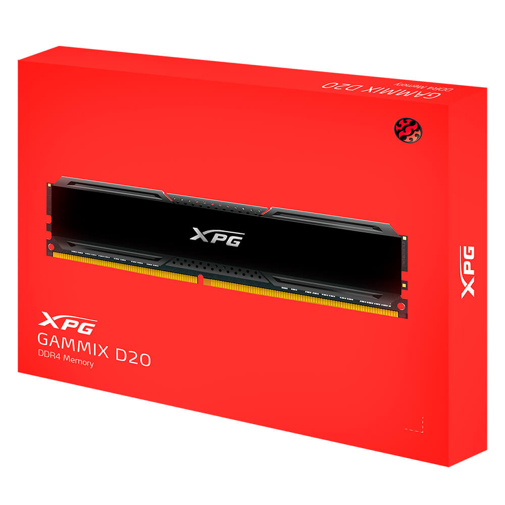 Memoria RAM DDR4 16GB 3200MHz Adata XPG Gammix D20, 2x8GB, AX4U320038G16A-DCBK20 /MAX. 1 X CLIENTE - Image 3