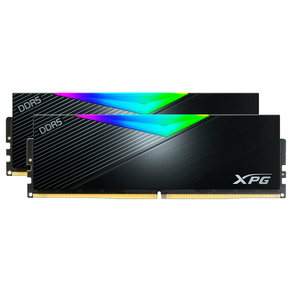 Memoria RAM DDR5 32GB (2x16GB) 6000MHz Adata XPG Lancer RGB Black, ECC, AX5U6000C4016G-DCLARBK, /MAX. 1 X CLIENTE