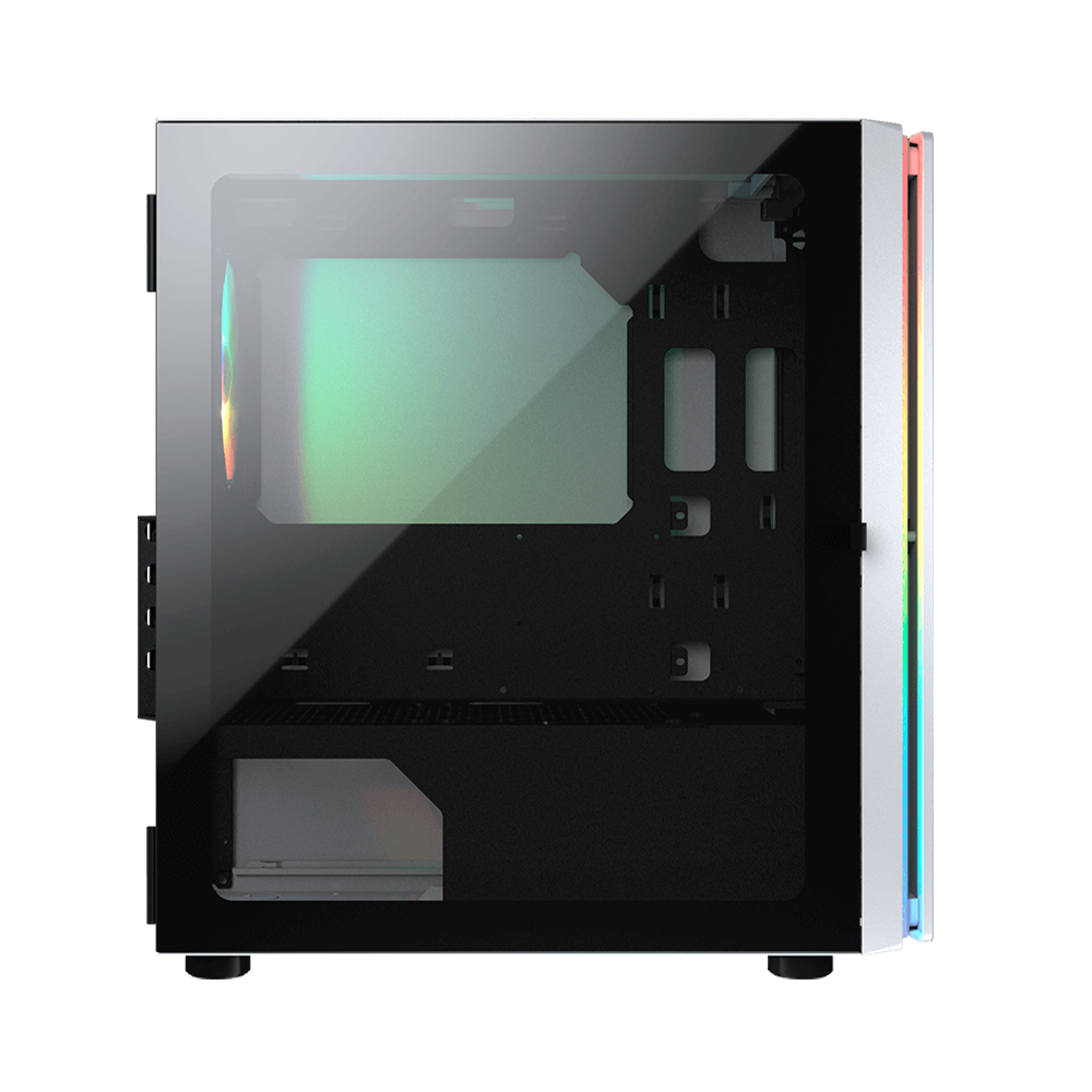 Gabinete Cougar Purity RGB White, Cristal Templado, Mini ITX, Micro ATX, RGB, Excelente Flujo de Aire, 385PC40.0002 - Image 5