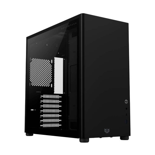 Gabinete Balam Rush Eris Jet GM985, Negro, Sin Fuente, Micro-ITX, Cristal Templado, BR-935661