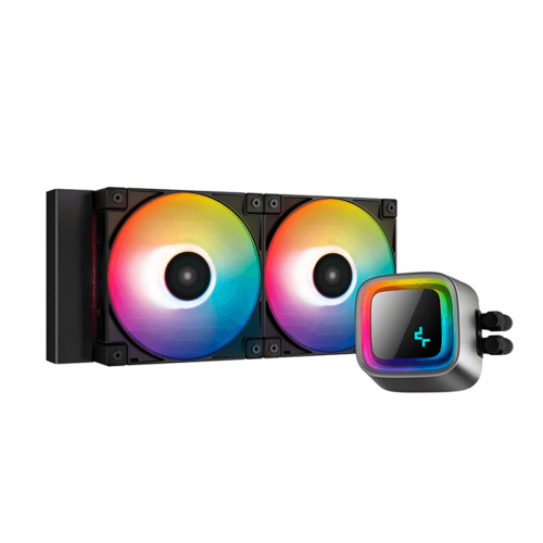 Enfriamiento Líquido para CPU DeepCool LS520, 2x 120mm, 500-2250RPM, R-LS520-BKAMNT-G-1